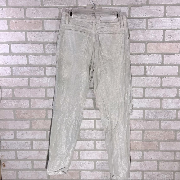 Each X Other Paris Distressed Ripped High Rise Relaxed Fit Jeans Size 26 - Picture 6 of 11
